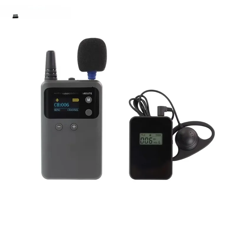 Wireless Audio Guide System Whispering Guide System for Tour Visits Conference Church Visits