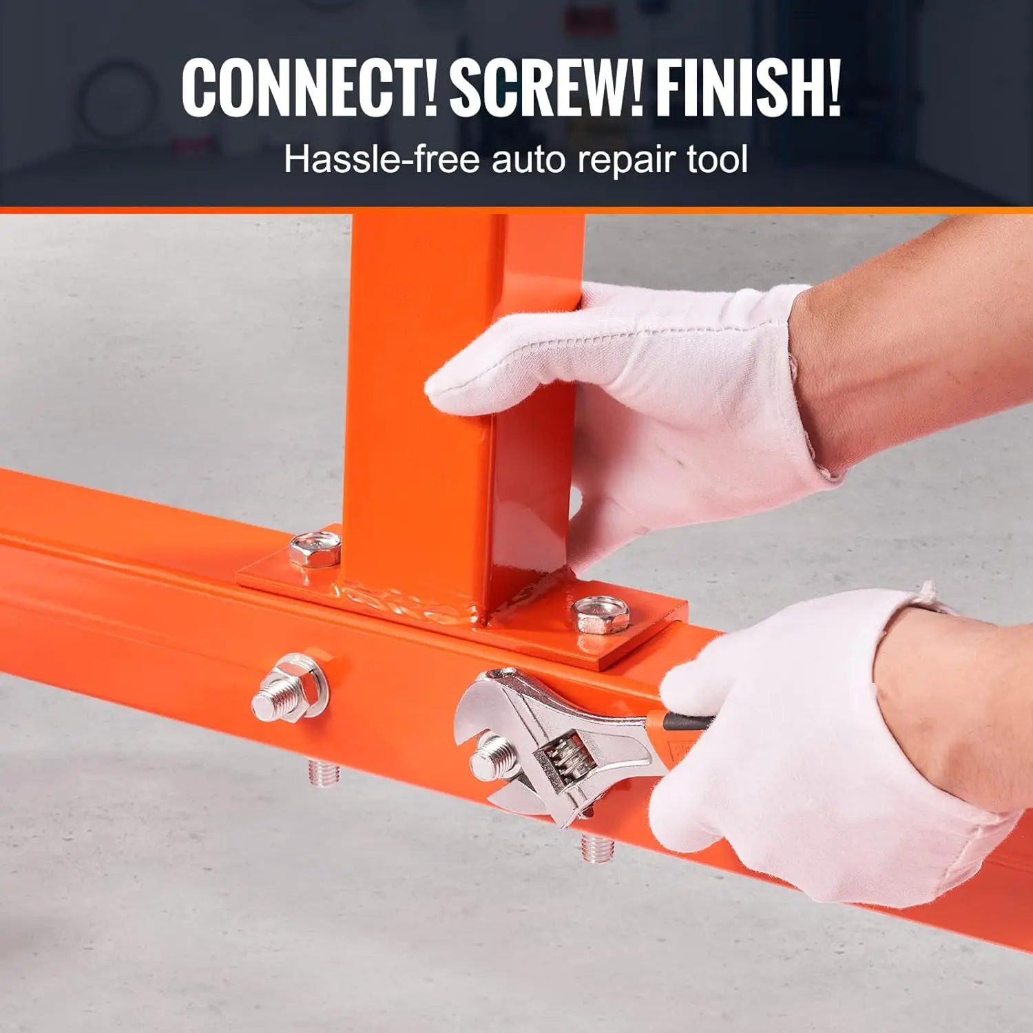 1300ポンド回転式エンジンスタンド（360度回転） °   調整可能なヘッド、鋳鉄製ドリー、自動車修理用4輪キャスター