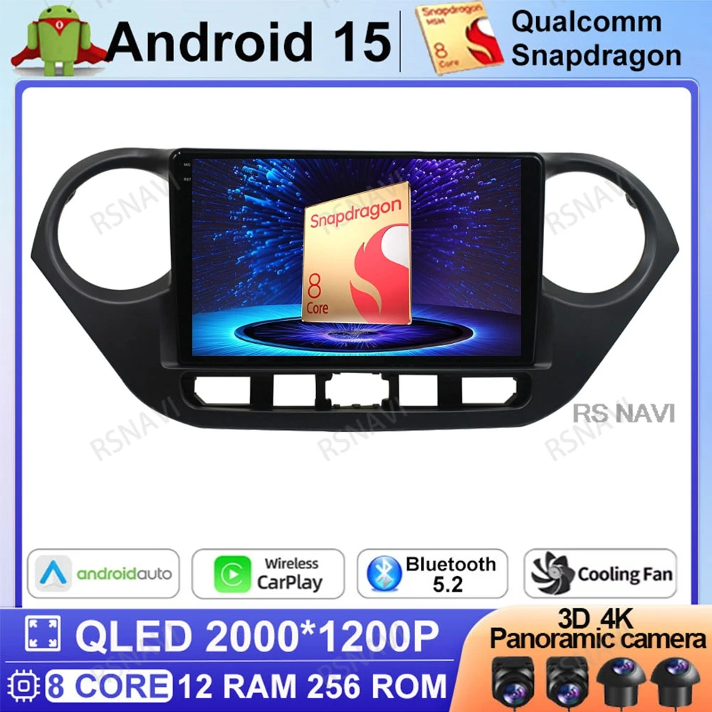 

Android 15 Car Radio For Hyundai Grand I10 I 10 2013 2014 2015 2016 2017 2018 DSP 2 DIN GPS DVD Navigation Wireless Carplay Auto