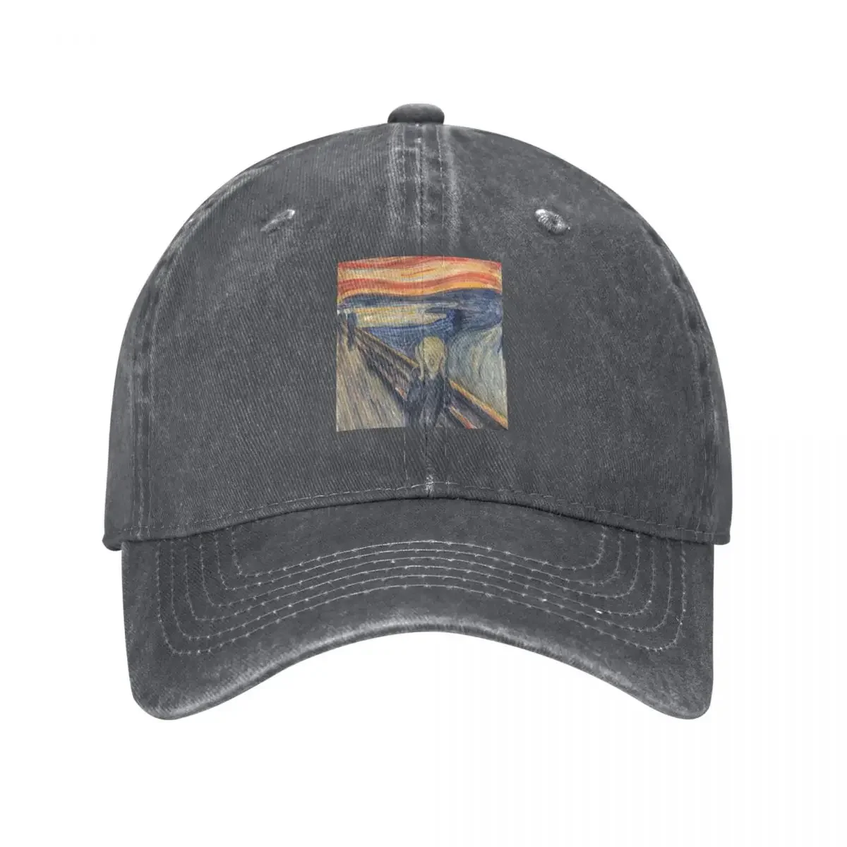 edvard munch artwork, edvard munch museum, edvard munch paintings Baseball Cap sun caps Beach Outing Baseball Men Women's