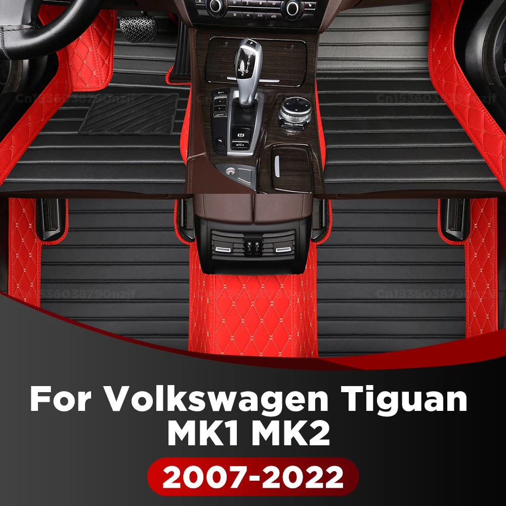 

Для Volkswagen VW Tiguan 2007-2016 (MK1) 2017-2022 (MK2) изготовленный на заказ автомобильный коврик автомобильный ковер аксессуары для интерьера защитные