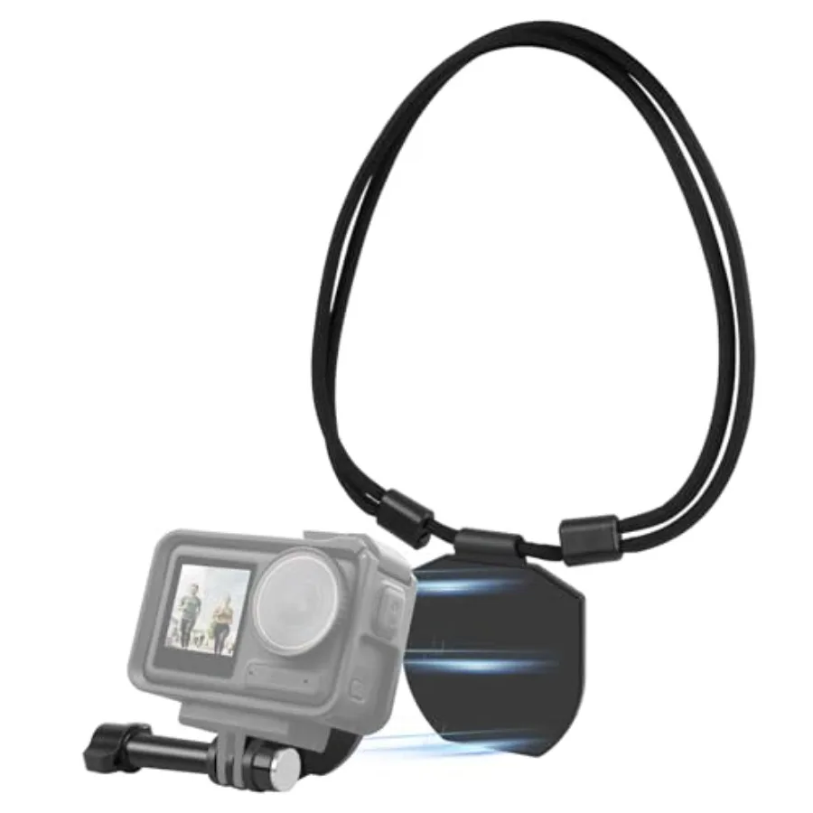 

PULUZ Magnetic Neck Holder Mount for GoPro DJI Action Insta360 CameraMagnetic Holder with Quick Release Neck Strap as Accessori