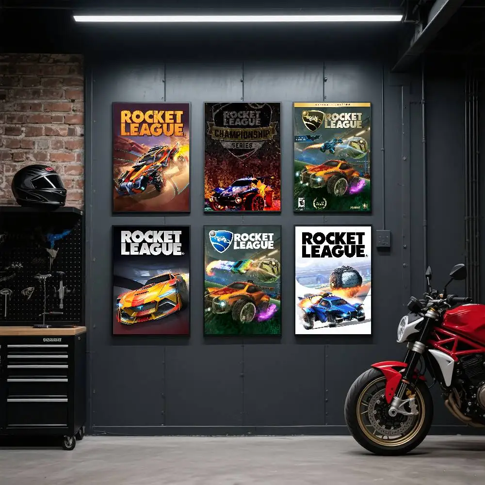 R-Rocket L-League Game Poster Kunstdruck im Anime-Stil, Heimdekoration, ideales Geschenk, perfekte Raumdekoration