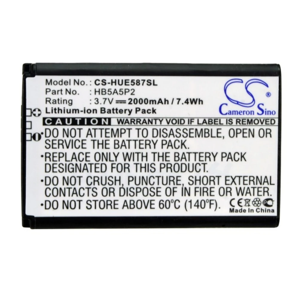 

Li-ion Hotspot Battery for Sprint,T-Mobile,Huawei,3.7v,2000mAh,Sonic 4G,EC5072,U3200,PCD EC5072,GP02,DATA06,UMG587,HWD06UAA