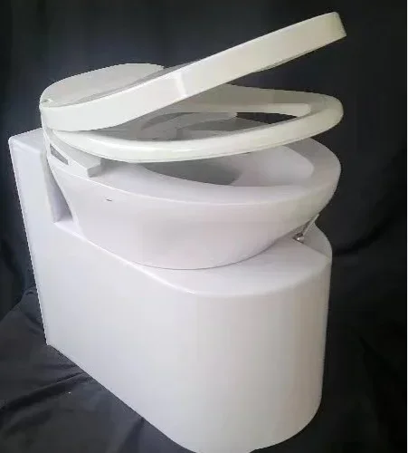 RV Uses Waterless Flushing Biodegradable Smart Toilet Composting Toilet