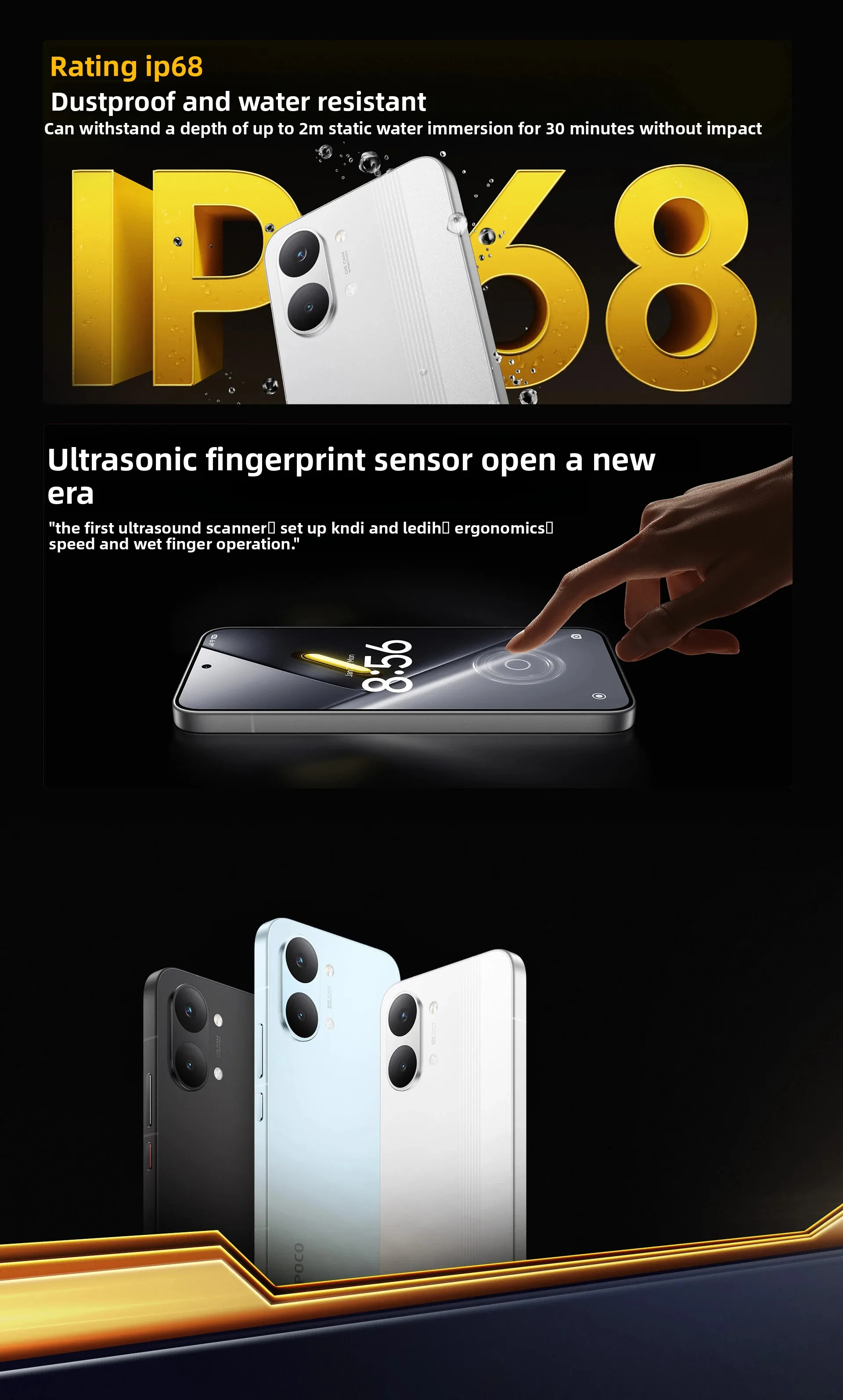 Global Version POCO X8 Pro Max 5G Smartphone Dimensity 9500s 6.83" AMOLED Display 50MP Camera 8500mAh 100W HyperCharge NFC