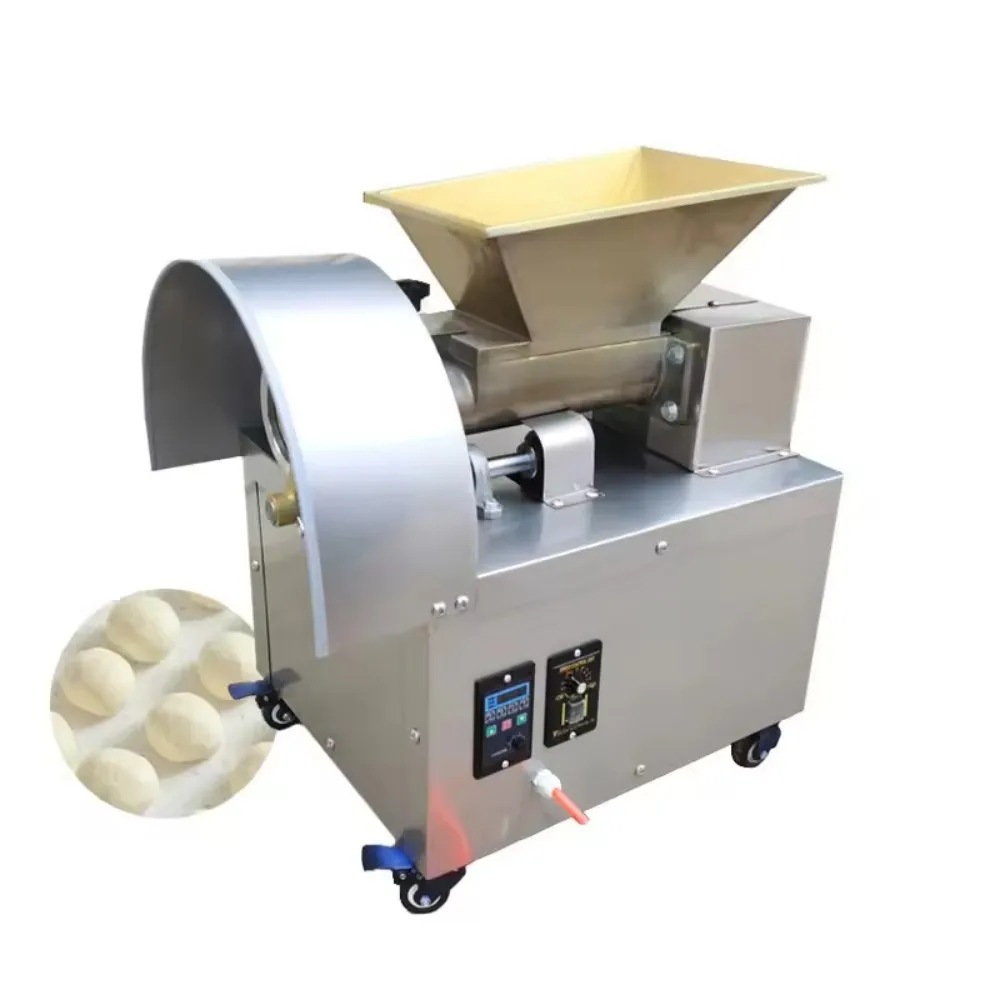

Commercial Small Dough Divider - Electric Dough Roller, Ball Cutter, Multi-functional Bakery Dough Portioning Machine