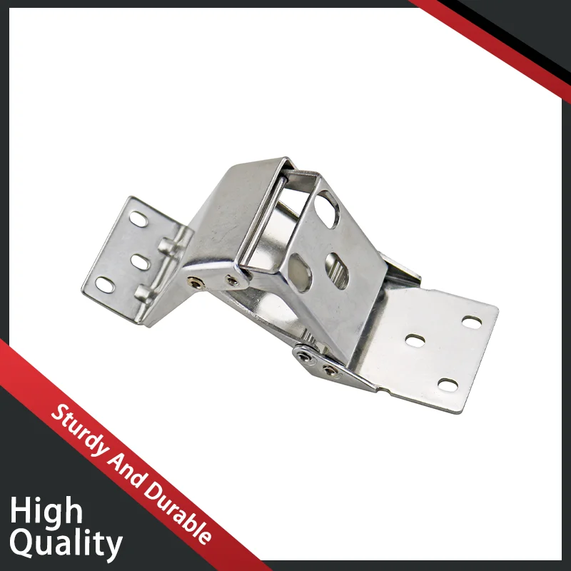 304 Stainless Steel Folding Thickened Concealed Hinge Internal Door Type Four Axis Distribution Cabinet Control Cabinet