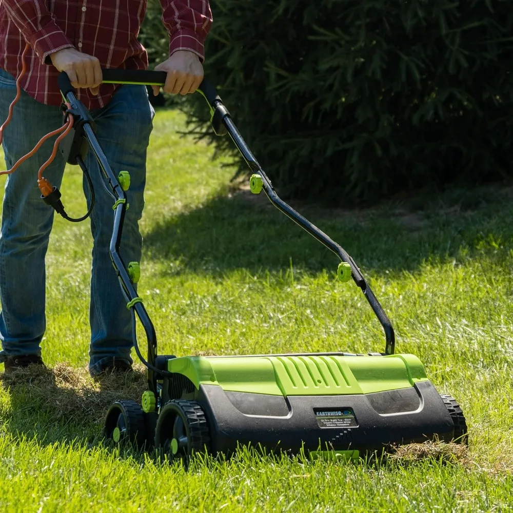 Weed Wacker Power Tools By 13-Amp 16-Inch Corded Electric Dethatcher,Father's Day Gift Weeders