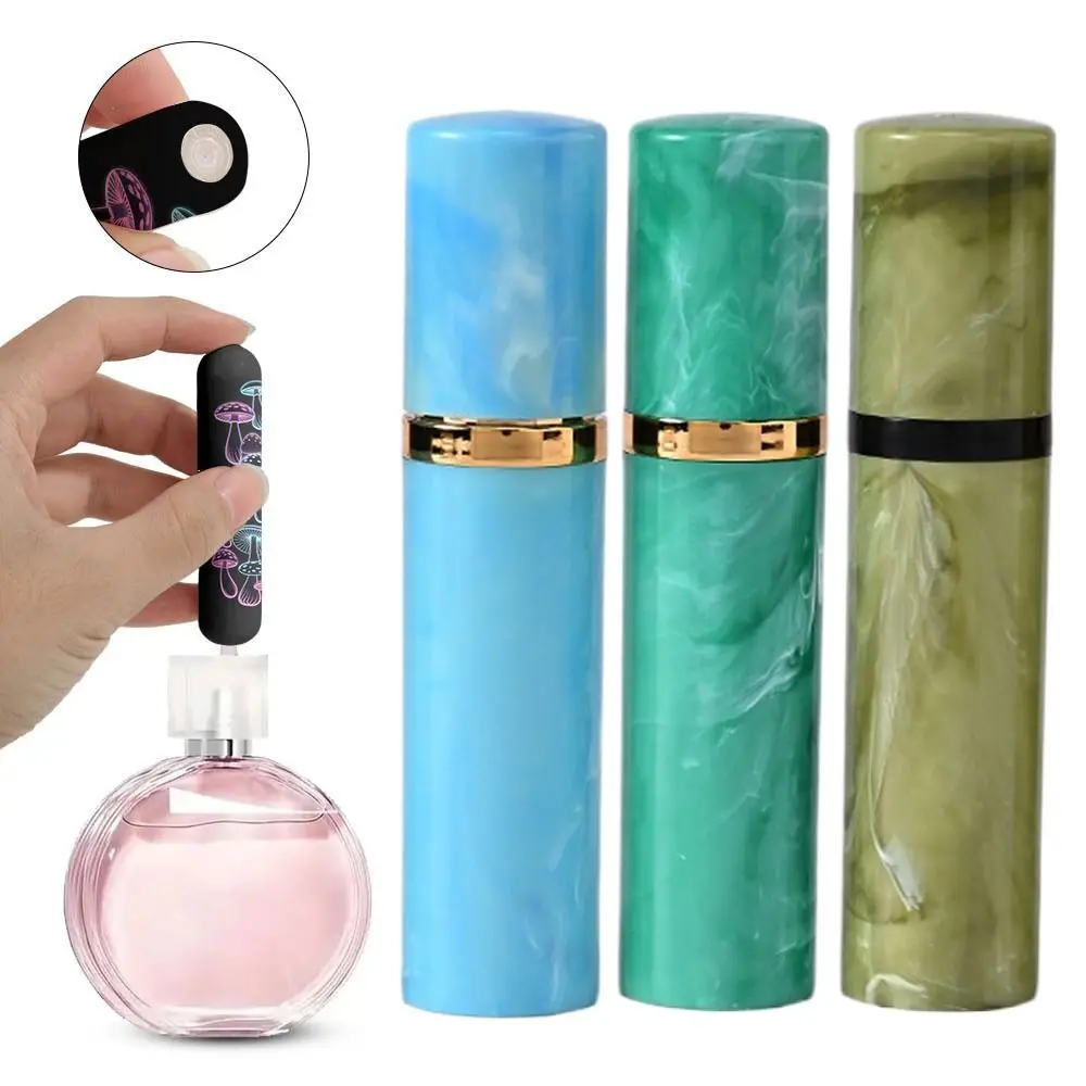 

5ml Mini Perfume Bottle Leak-proof Refillable Spray Rotating Bottle Empty Empty Cosmetic Containers