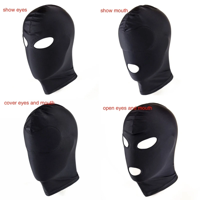 Winter Warm Hat 3-hole Knitted Anti-terrorist Headgear Robber Role for Play for Head Mask Outdoor War Drop Shipping