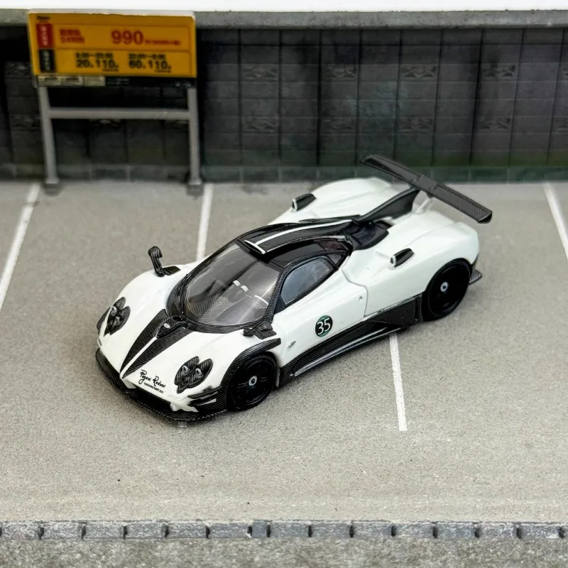 Diecast Model Car Pagani Zonta Car Mode 1:64 Play Vehicles Toys for Boys