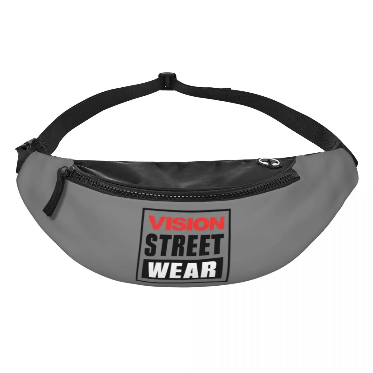 Customized Vision Street Wear Fanny Pack for Men Women Fashion Crossbody Waist Bag Travel Hiking Phone Money Pouch