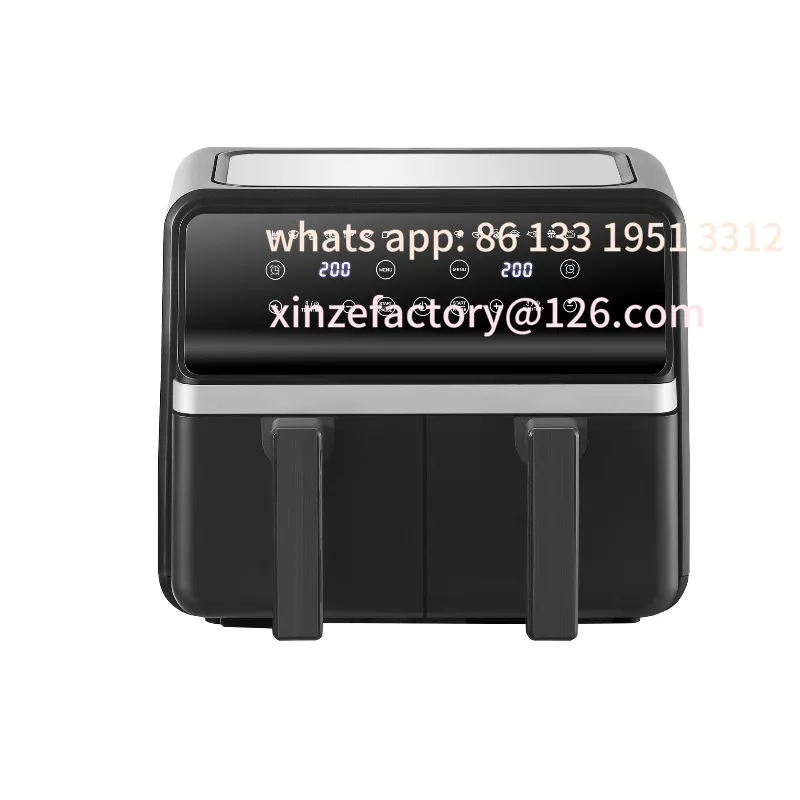 مقلاة كهربائية منزلية وعاء مزدوج مقلاة هوائية متعددة الوظائف بصرية ذات سعة كبيرة فرن ذكي #6