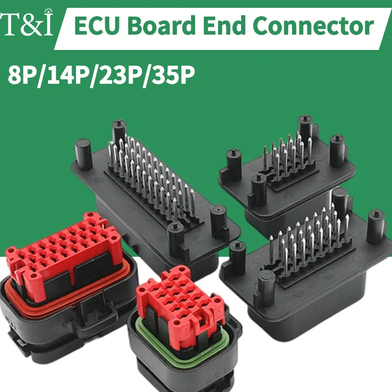 

5/10/50 PCS ECU Controller Plug 8P/14P/23P/35P Automobile Male&Female Bent/Straight Pin Connector 776273-1/776262-1/776267-1