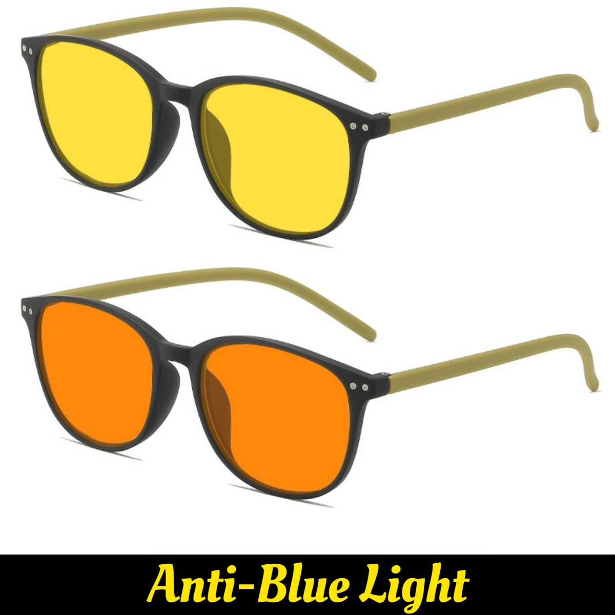 

Men's and Women's New Fashion Night Vision Anti-blue Light Glasses Outdoor Riding Driving Glasses Men's Anti-blue Light Glasses