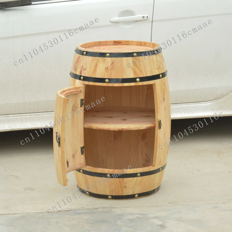 

NEW Decorative Beer Bucket, Wooden, Exhibition Door, Storage Rack