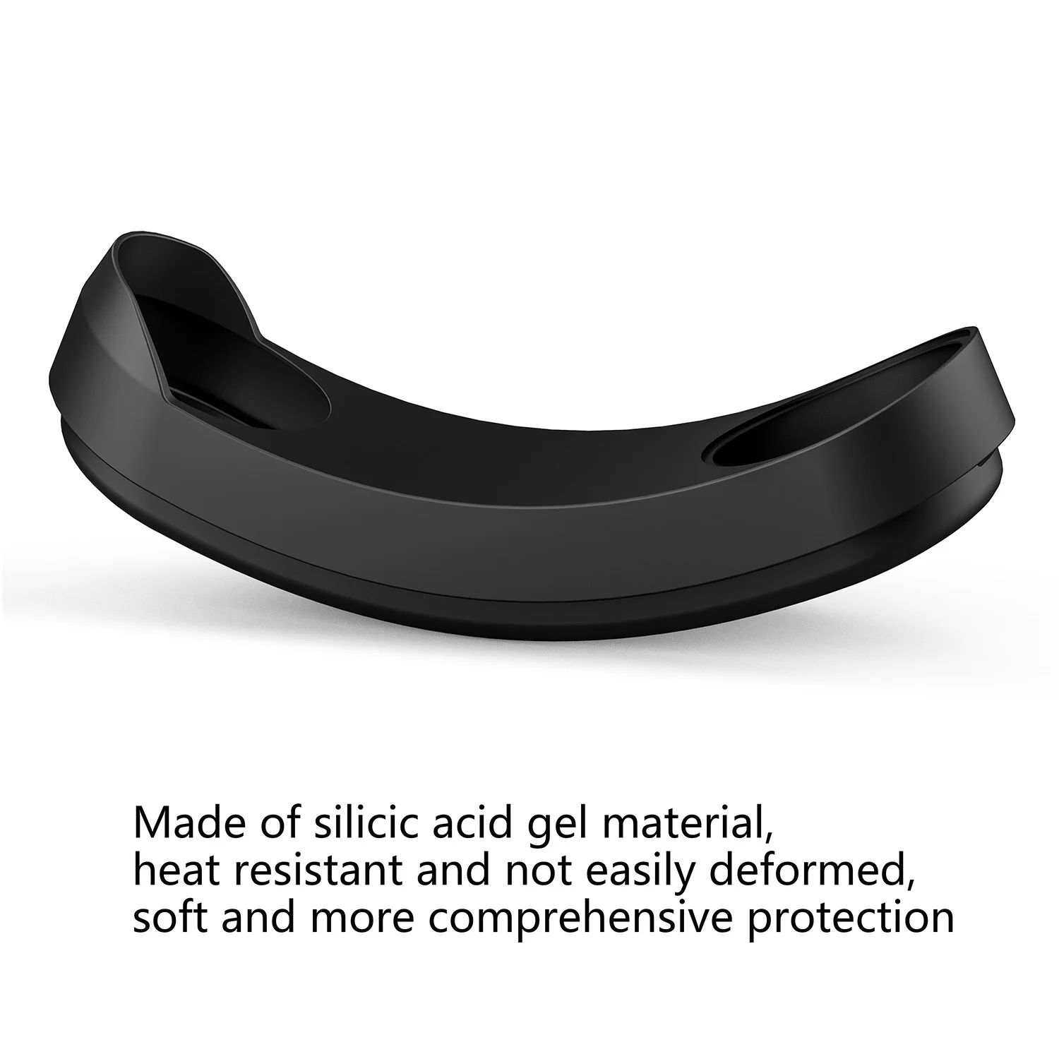 A37T-Silicone Cover For Google Nest Video Doorbell(2021 Battery Model),Not Compatible With Wired Model,Weather Anti-UV Black