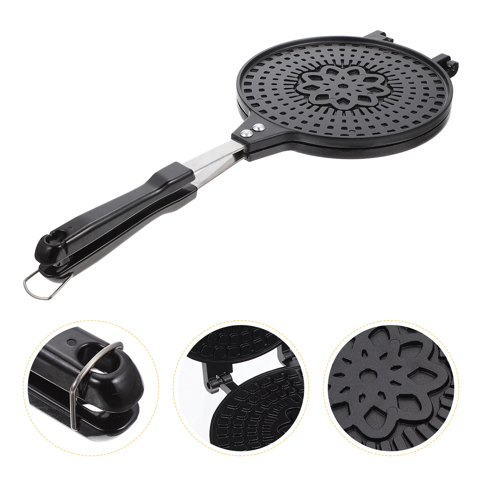 

Ice Cream Cone Maker Non Stick Cookware Multi-Function Baking Mold For Waffle Omelets Pancake Egg Roll Skillet Kitchen