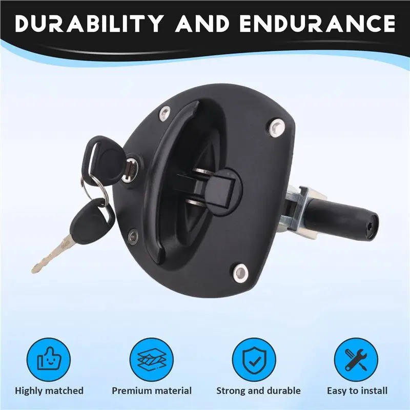 A73X-For الكمون لمولد كوهلر متوافق مع مزلاج الباب T-مقبض مع مفتاحين 0406-0972-01