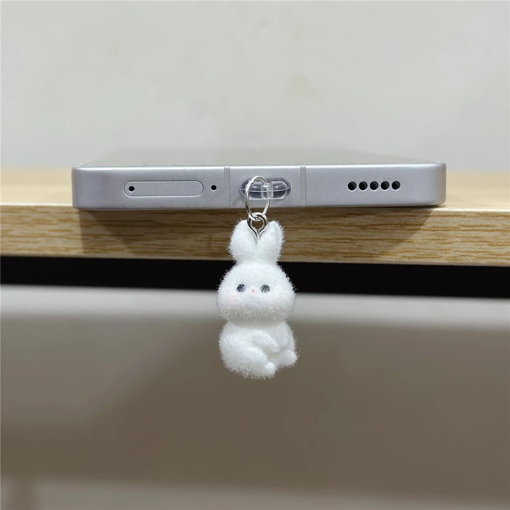 

Портативная пылезащитная вилка Type-C, подвеска для телефона для украшения телефона