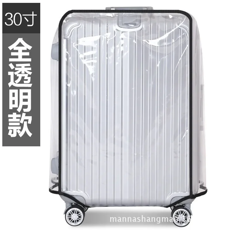 

18-30inch Transparent Luggage Protector Cover Waterproof Suitcase Protector Cover Rolling Luggage Suitcase Cover Dustproof