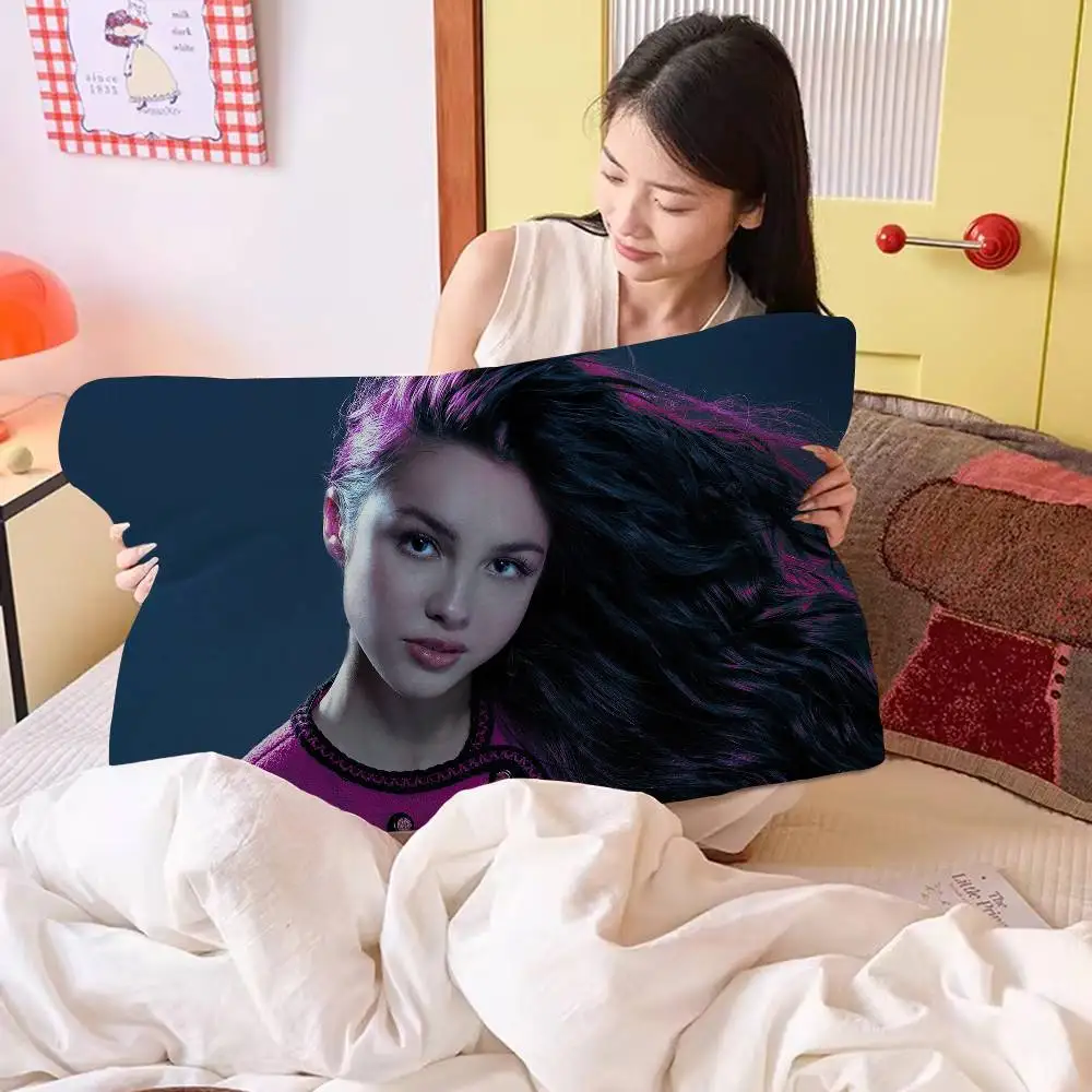 Hot Pop O-Olivia Rodrigo New Style Adult Men's Pillow Towel Premium Quick-Dry Polyester Anti-Mite Antibacterial Household Use