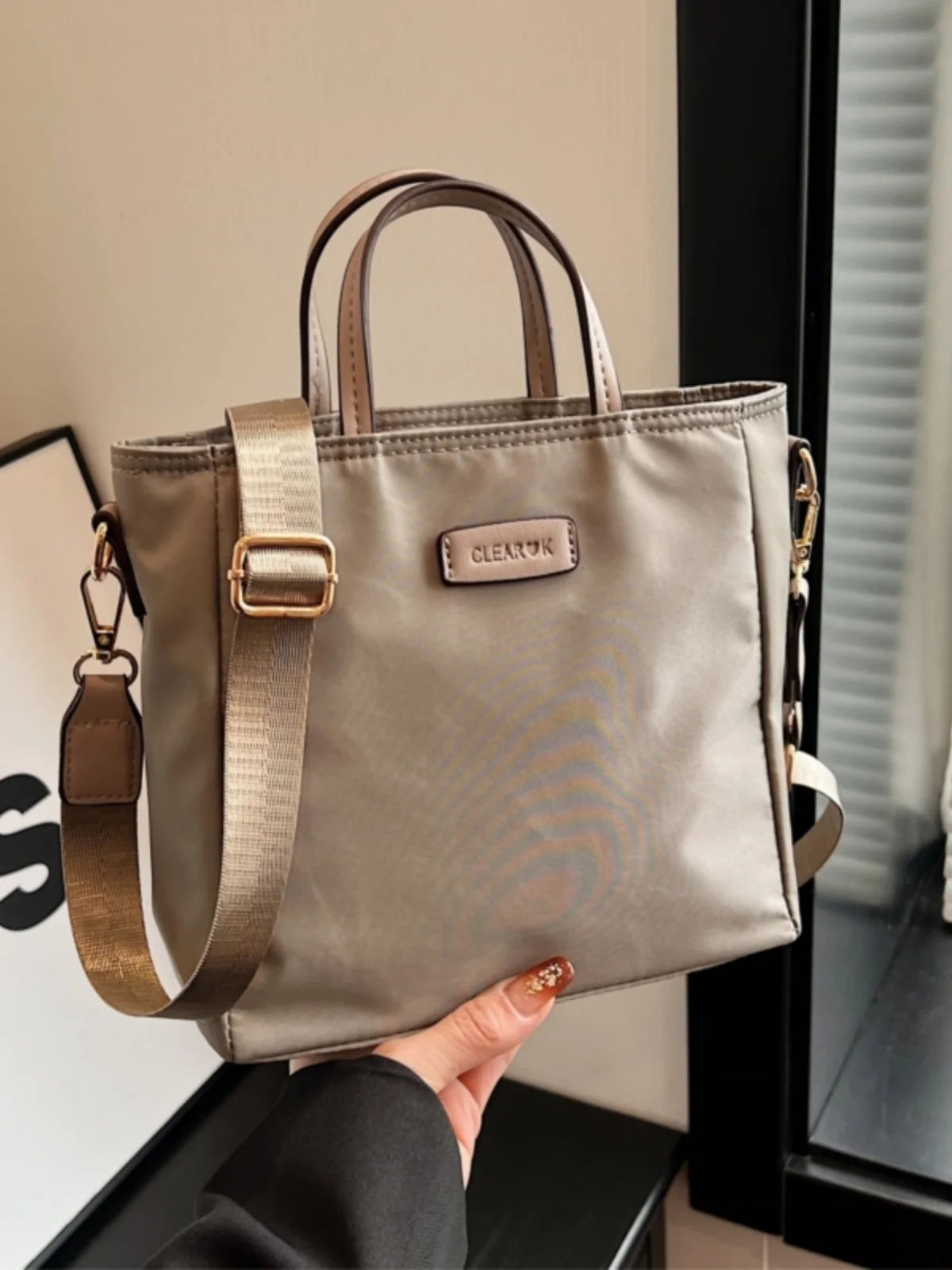 

Faionable Nylon Tote Bag Women's Small Crossbody oulder Bag Commuter Handbag Spring Summer Large Capaci Diagonal Bag