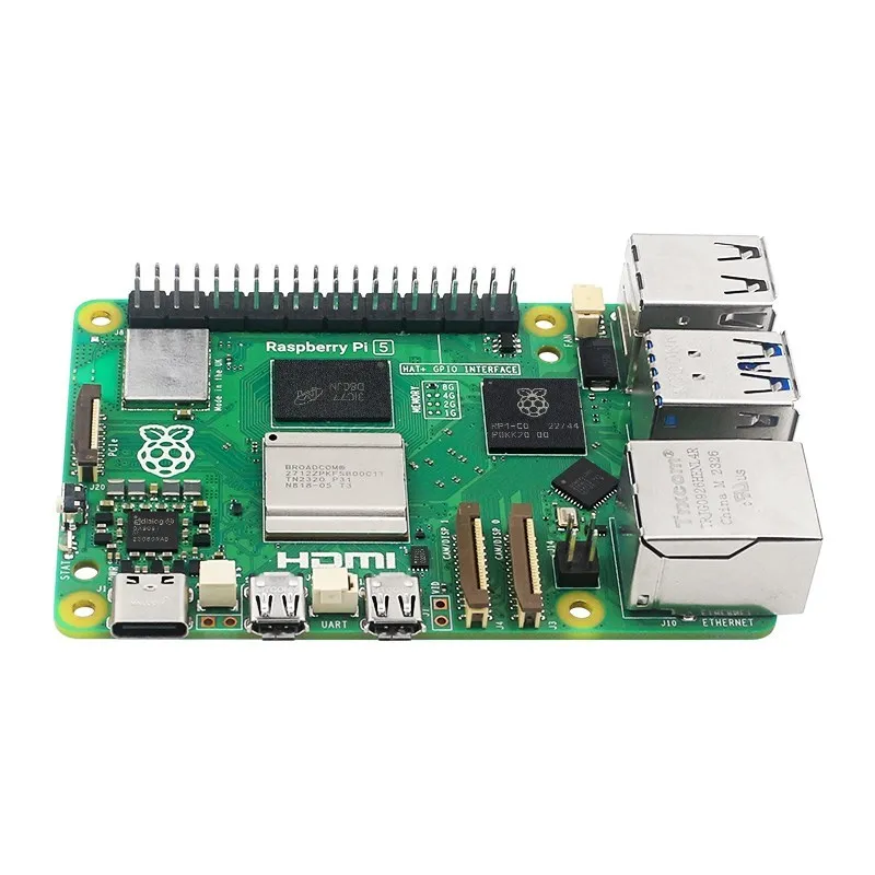 Imagem -03 - Raspberry pi Placa Oficial de Desenvolvimento 4g 8g Ram Bcm2712 Cortex-a76 2.4ghz Video Core Vii Lpddr4x4267 Usb 3.0 5gbps