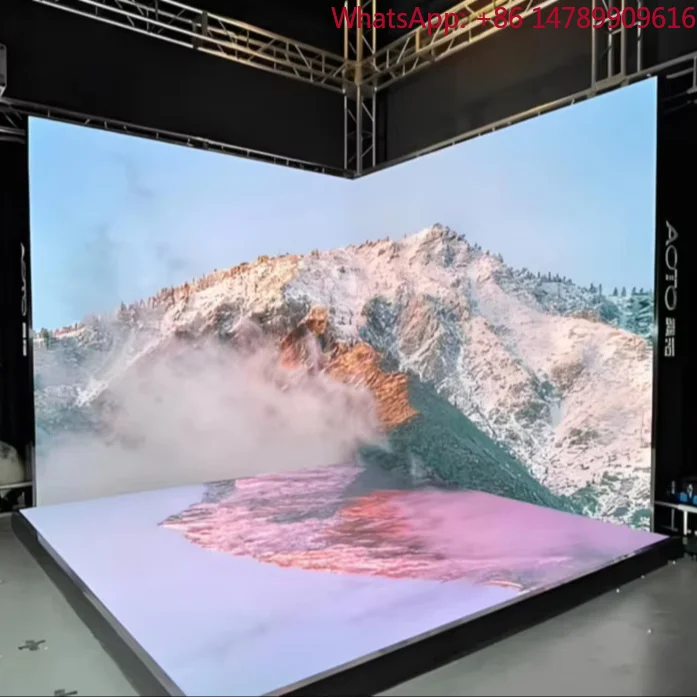 New P2.9 P 3.9 Dance Floor LED Display Screen Video Wall Magnetic Pantallas Pixel High-End Genre LED DisplayInteractive LED Flo