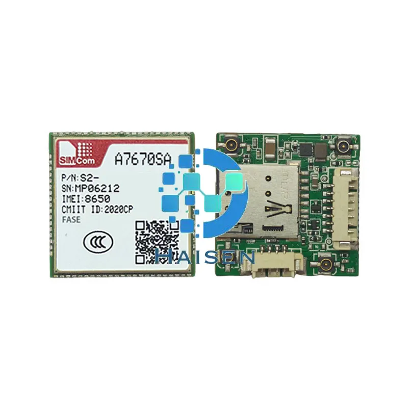 HAISEN SIMCOM A7670SA-FASE Core Board With Cable A7670SA-FASE Development Board LTE CAT1+4G+2G+BT+GNSS+Voice A7670