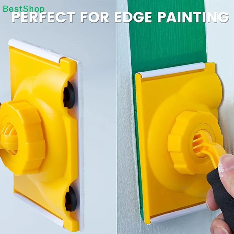 〔R〕Adjustable Edge Painting Tool Set , Clean-Cut Paint Edger with Roller for Wall & Ceiling Trim