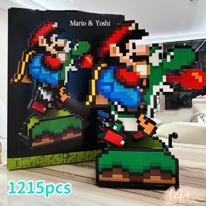 

Новое поступление, 1215 шт., креативный mari 71438, 3D модель головоломки, кирпичи, развивающие игрушки для детей и взрослых, комплект рождественских подарков