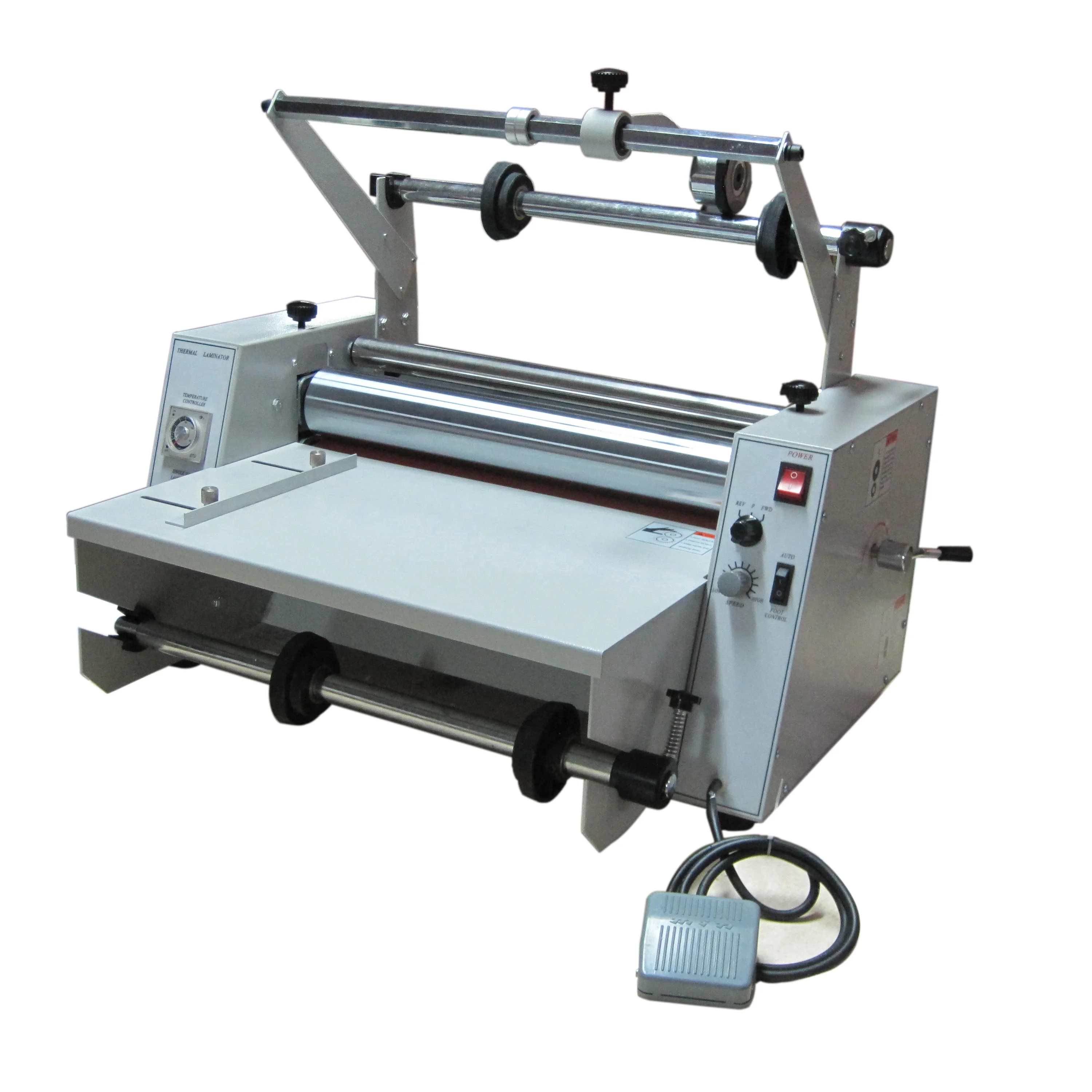 

A2 A3 Desktop Automatic Paper Feeding Roll Laminator Single And Double Side Lamination Machine EL-450+