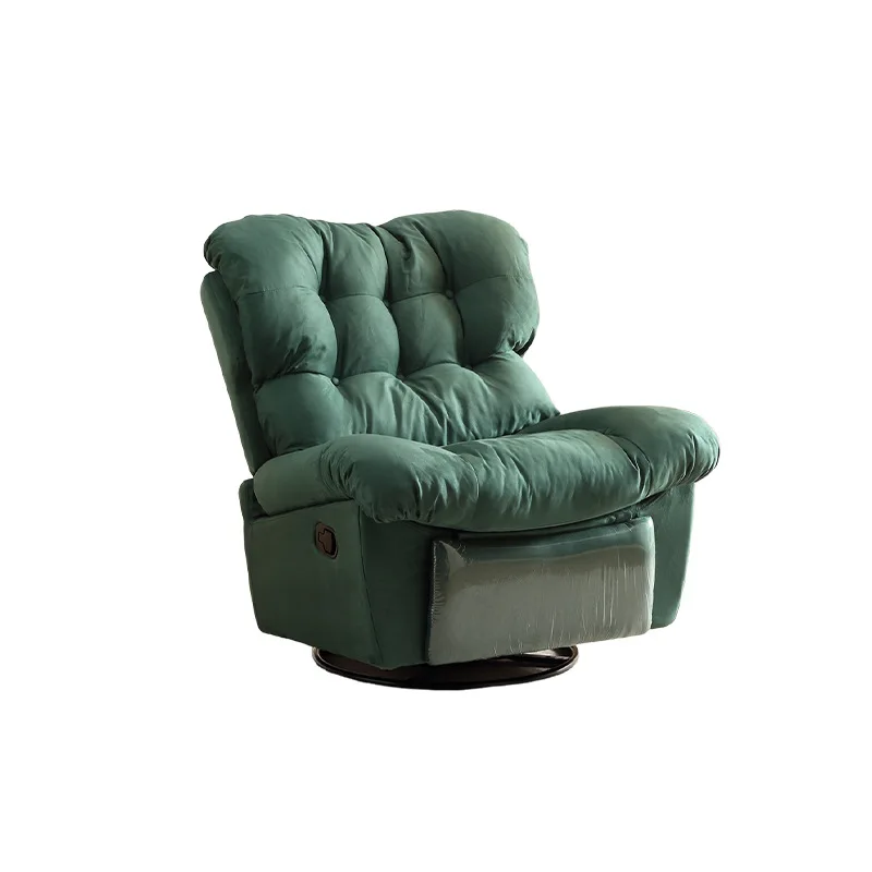 #Electric Recliner Chair with Massage and Heat Ergonomic Single Sofa Chair Swivel Rocker Reclining Chair for Living Room
