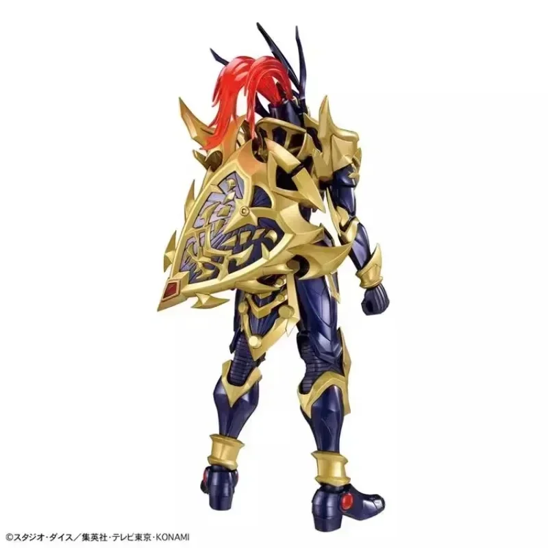 In Stock Bandai Original Anime Yu-Gi-Oh! Duel Monsters Figure-rise BLACK LUSTER SOLDIER Action Figure Assembly Ornaments Gifts