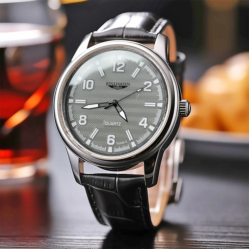 2025 nova marca de topo homem relógio de pulso luxo negócios à prova dwaterproof água relógio para homem relógio de quartzo relógios masculinos de couro reloj bonito