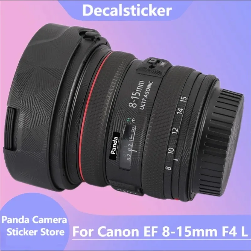 8-15/4 f4L USM Anti-Scratch Camera Lens Sticker Coat Wrap Protective Film Body Protector Skin Cover For Canon EF 8-15mm F4 L