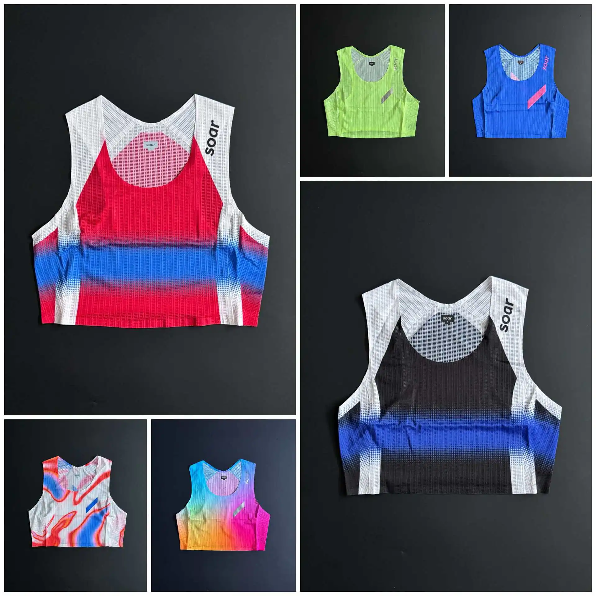

Soar Running 2026 New Sports Marathon Men's and Women's Vests Sports Outdoor Quick-Dry Breathable Jogging Wear for Summer