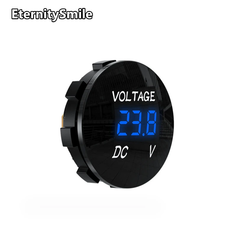 DC 12V-24V Digital Panel Voltmeter Voltage Meter Tester Led Display For Car Auto Motorcycle Boat ATV Truck Refit Accessories
