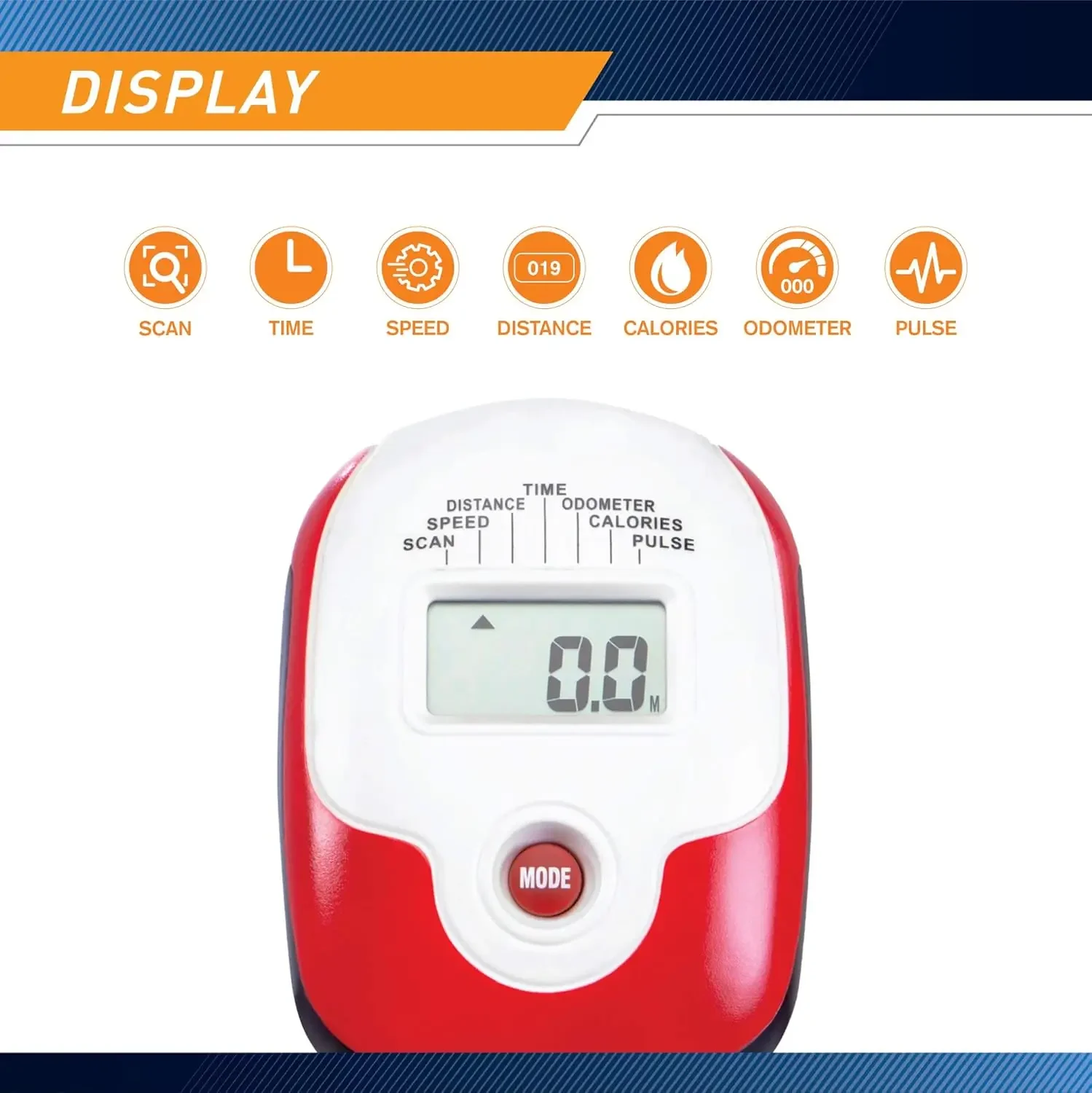 دراجة تمرين مستطيلة مع مقاومة مغناطيسية ومستشعر نبض NS-908R أبيض 30.50 × 11.50 × 21.50 بوصة #4