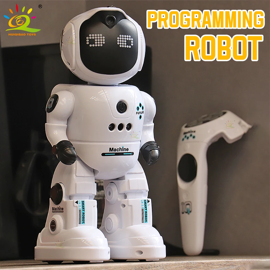 RC Robot Smart Programming Gesture Control Touch Interactive Bedtime Stories Music Companion Educational Toys for Children Gifts