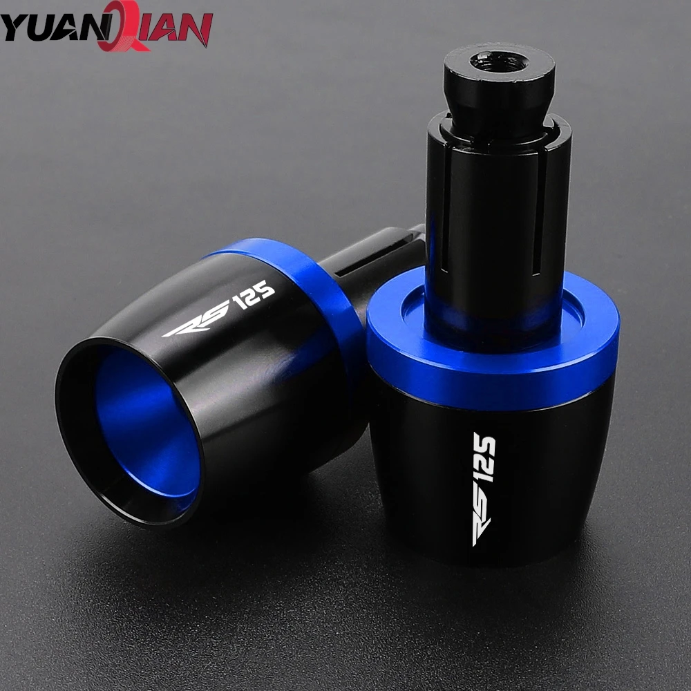 For Aprilia RS125 RS 125 2006 2007 2008 2009 2010 7/8 inch 22mm Motorcycle Grips Hand Grips Handle bar Counterweight Plug