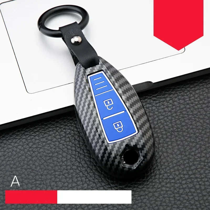 ألياف الكربون سيارة مفتاح بعيد غطاء لسوزوكي فيتارا سويفت Ignis Kizashi SX4 بالينو Ertiga الساموراي S-Cross اكسسوارات