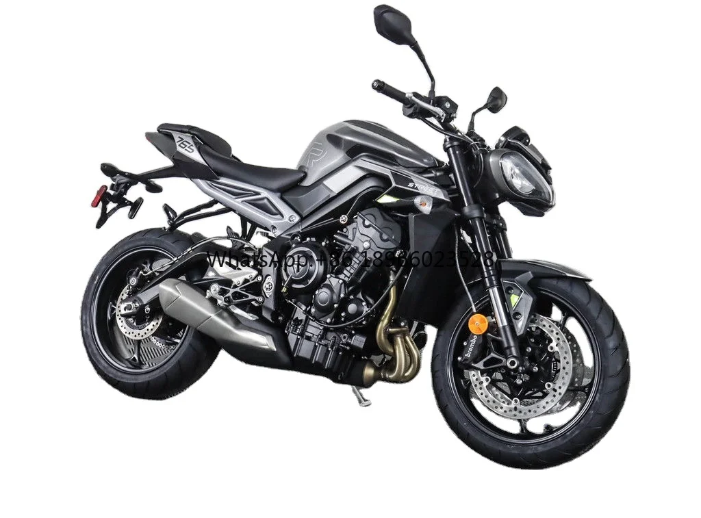 BEST SELLING 2024 Triumph Street Triple 765 R Crystal White READY TO BE SHIP