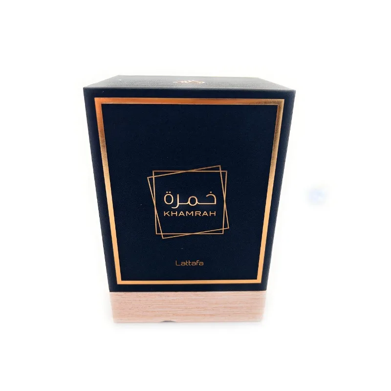لاتافا خمرا فانيليا دافئة حارة عنبر قرفة أو دو عطر عطر طويل الأمد للجنسين 3.40 أونصة / 100 مل
