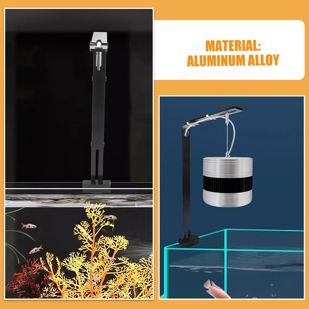 Fish Tank Light Bracket Accessories Aquarium Plant Riser Support Lamp Holder Stand Aqarium Mounting