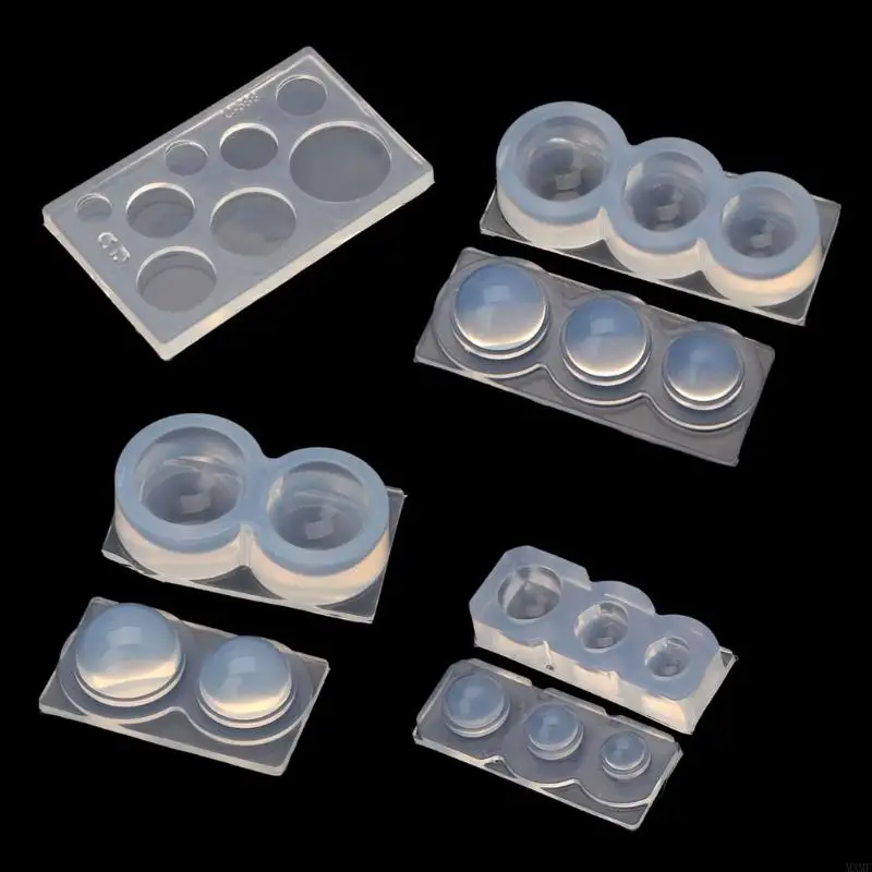 

MXMF Silicone Hollow Sphere Mold DIY Molds for Improve Kid Practical Ability