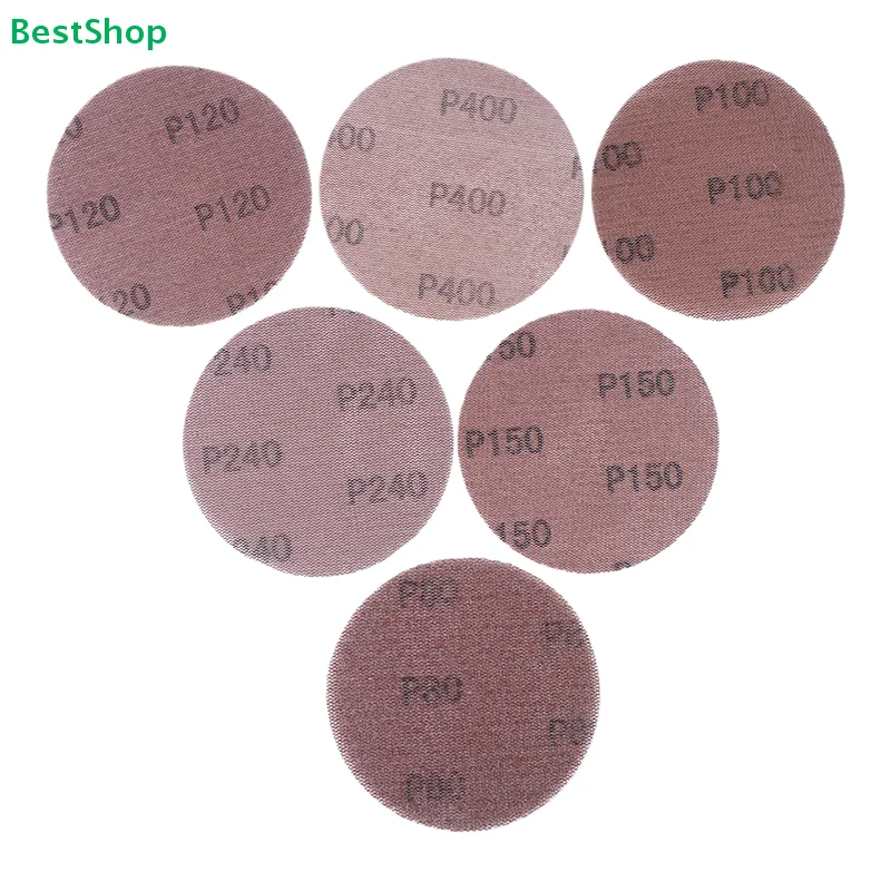 

❀❀Aluminum Oxide Back Velvet Mesh Sandpaper (P80-400 Grit) - Dust-Free Anti-Clogging Sanding Disc,High-Efficiency Polishing