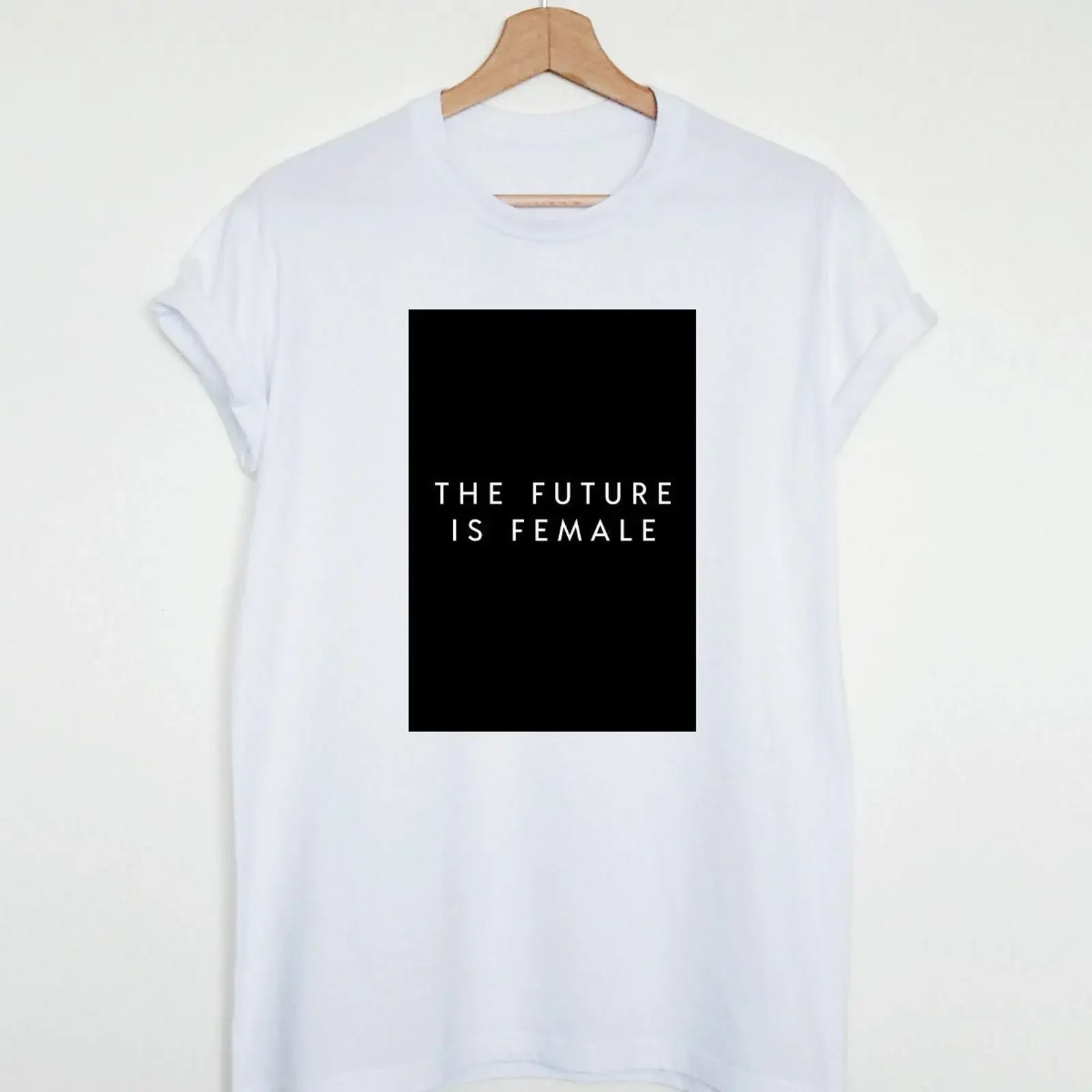 The Future Is Female Feminist T Shirt Women Girl Power Equal Rights Casual  vintage Washed Soft Comfortable Stretched graphic